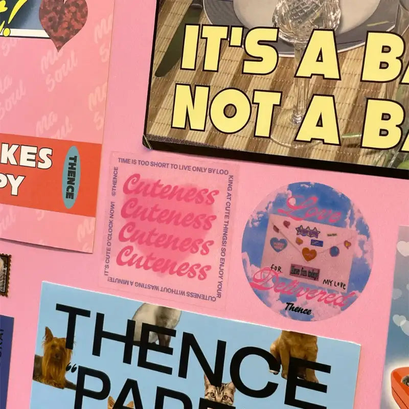 THENCE - Label Sticker Pack Ver.2 - THENCE - Stationary - Harumio