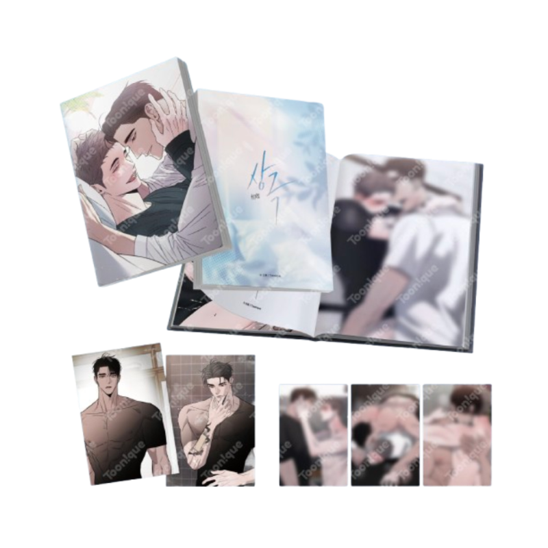 Toonique Cafe x Opposites Attract - [19+] Illustration Postcard Book