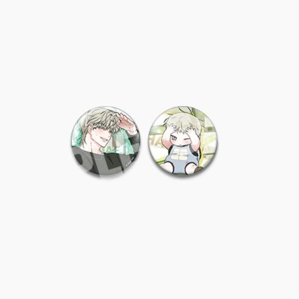 Low Tide in Twilight Pop-up Store in Seong-su - Can Badge Set (Father & Son) - JMEESHOP - Can Badge - Harumio