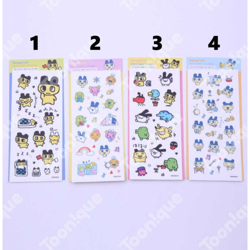 Tamagotchi x Toonique - Tamagotchi Daily Deco Sticker