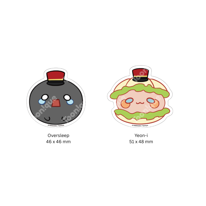 Psycode Oversleep & Yeon-i x Toonique - Acrylic Hair Clip
