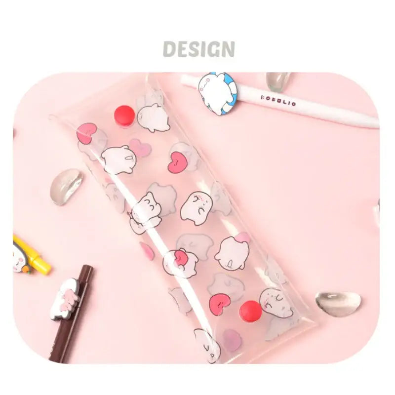 Anonymous - Transparent Pen Pouch - Soone Content - Pouches - Harumio