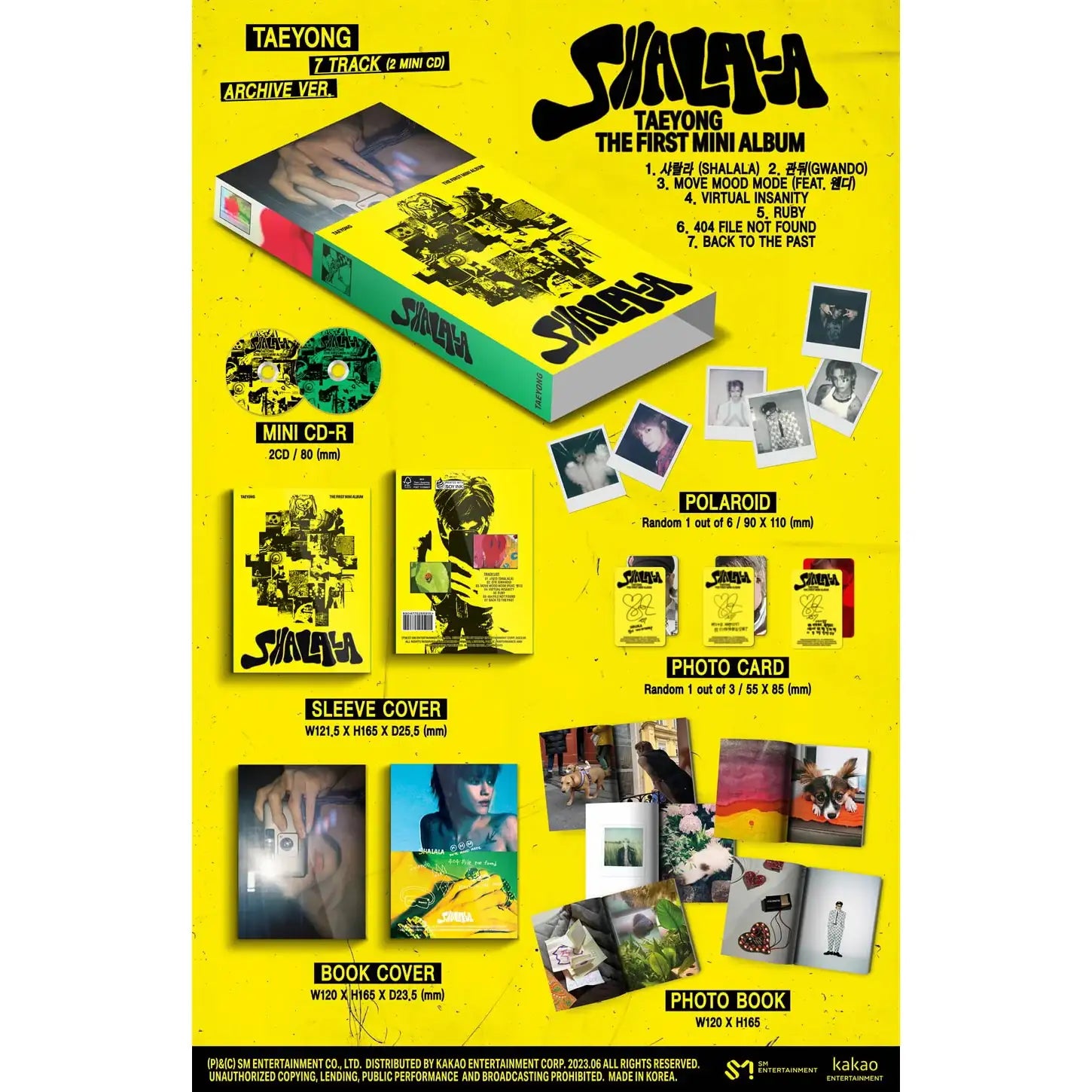 NCT TAEYONG - Shalala : 1st Mini Album (Archive Version) - NCT TAEYONG - Album - Harumio