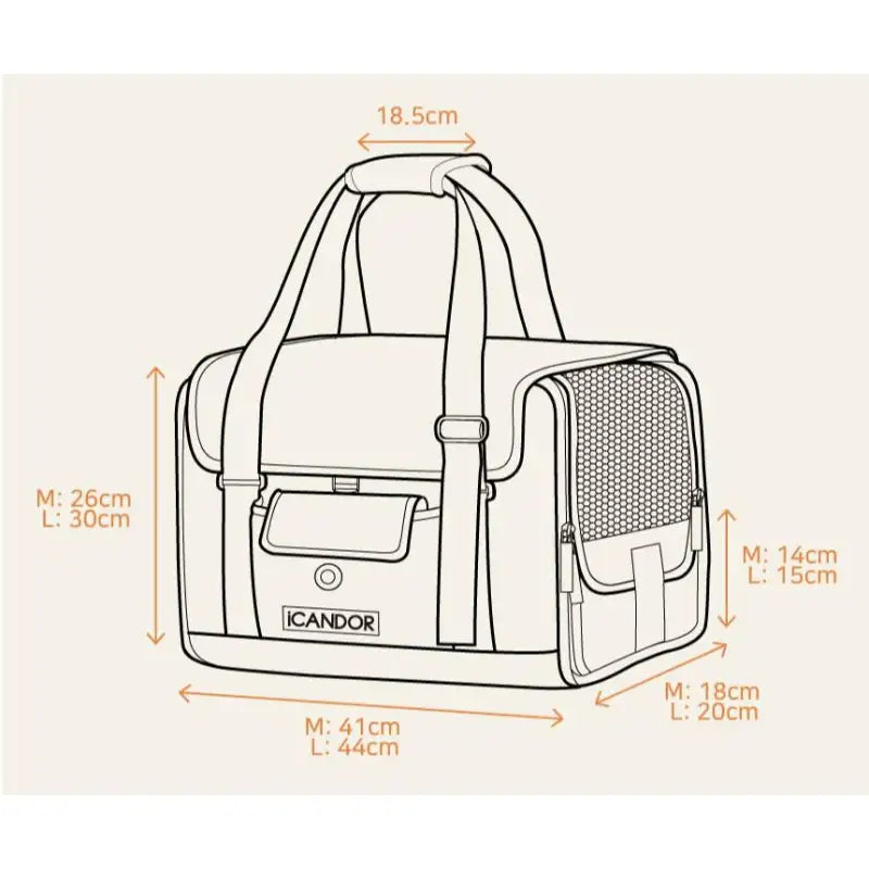 iCANDOR - iBag - iCANDOR - Pet Carriers - Harumio