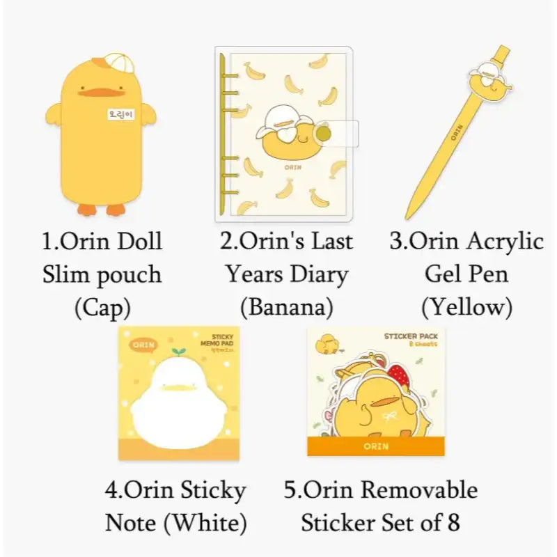 Orin - Stationery Gift Set - Soone Content - Stationeries - Harumio
