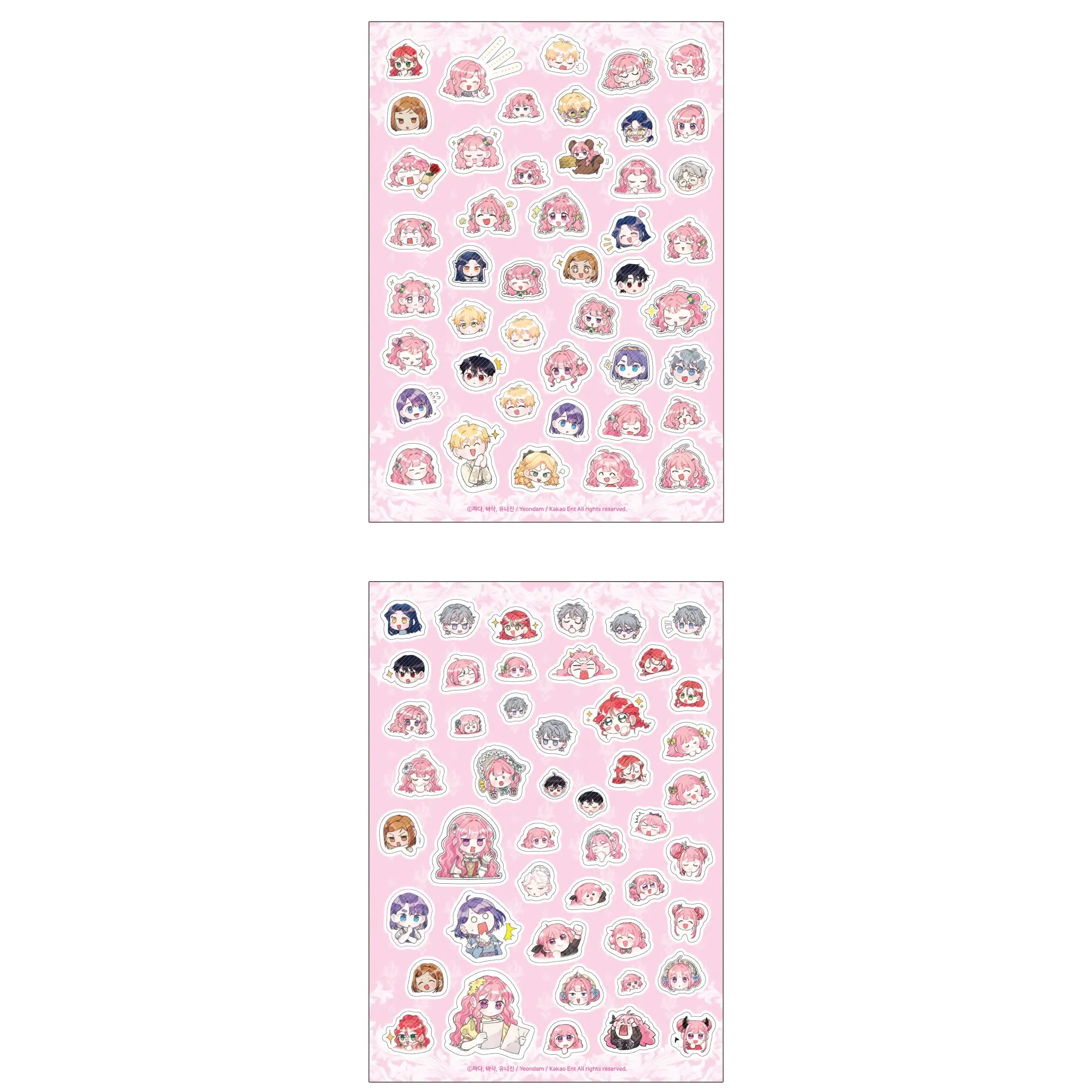 The Archvillain's Daughter In Law - SD Cutting Sticker Set - The Archvillain's Daughter In Law - Manhwa - Harumio