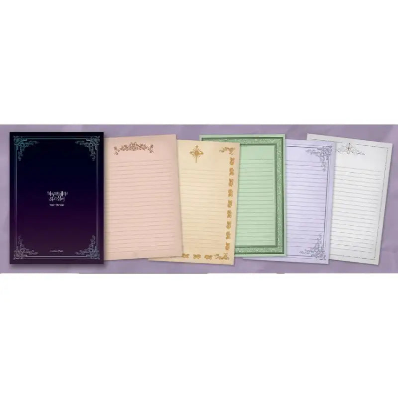 Your Throne - Letter Pad - Webtoon Friends - Stationery, Accessories - Harumio