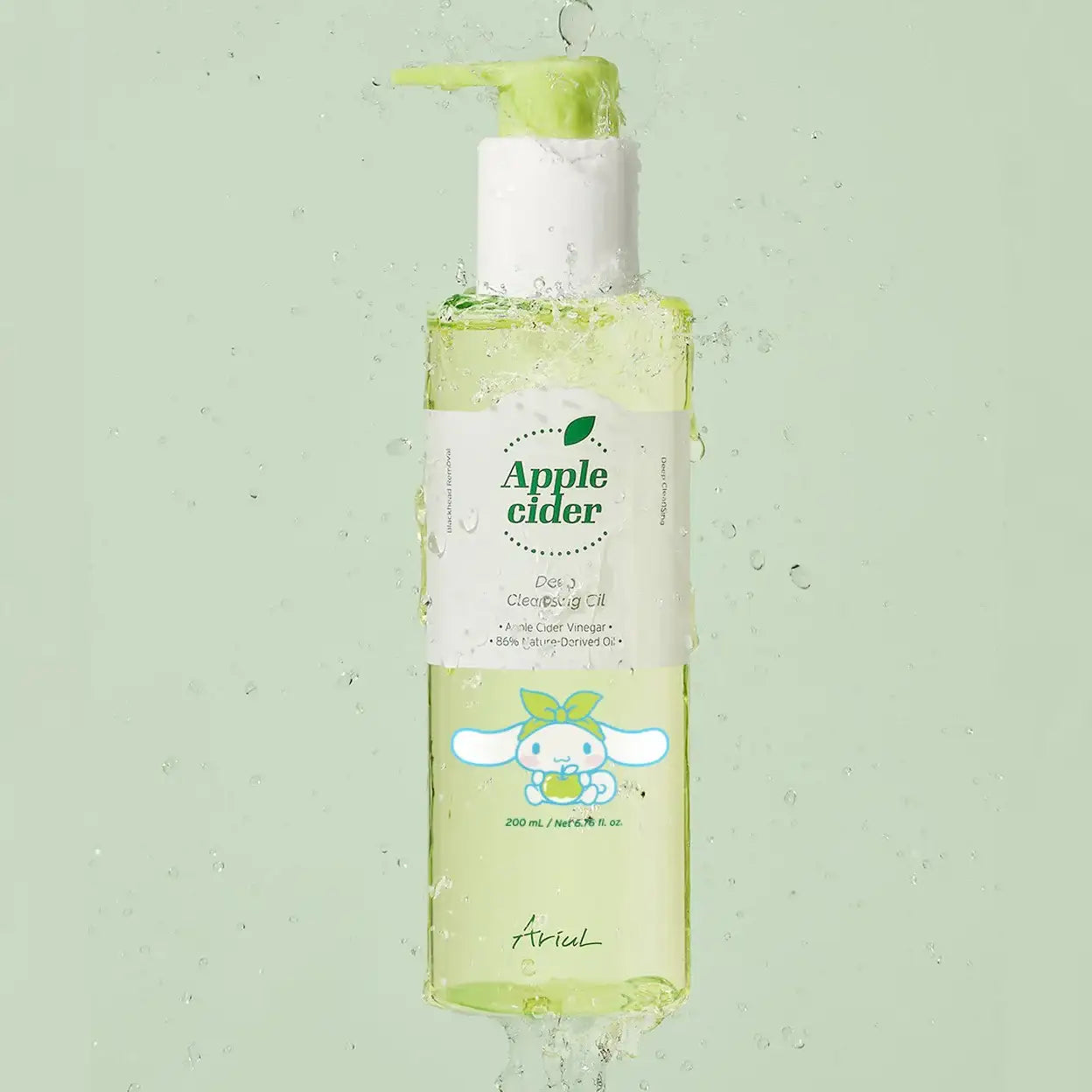 Ariul x Cinnamoroll - Apple Cider Deep Cleansing Oil - Ariul x Cinnamoroll - Facial Cleansers - Harumio