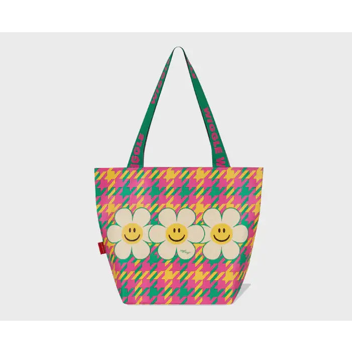 Wiggle Wiggle - Hound Tooth Check Shopper Bag (S) - Wiggle Wiggle - Home & Living, Accessories - Harumio