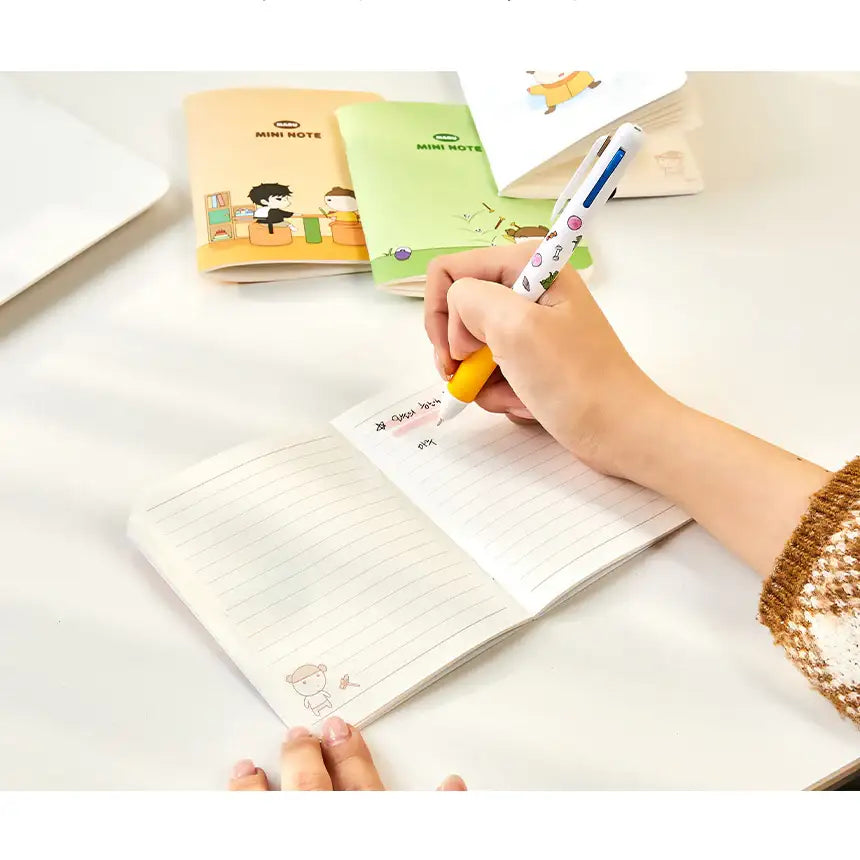 Maru Is a Puppy - Mini Note - Webtoon Friends - Sticky Memo Pads - Harumio