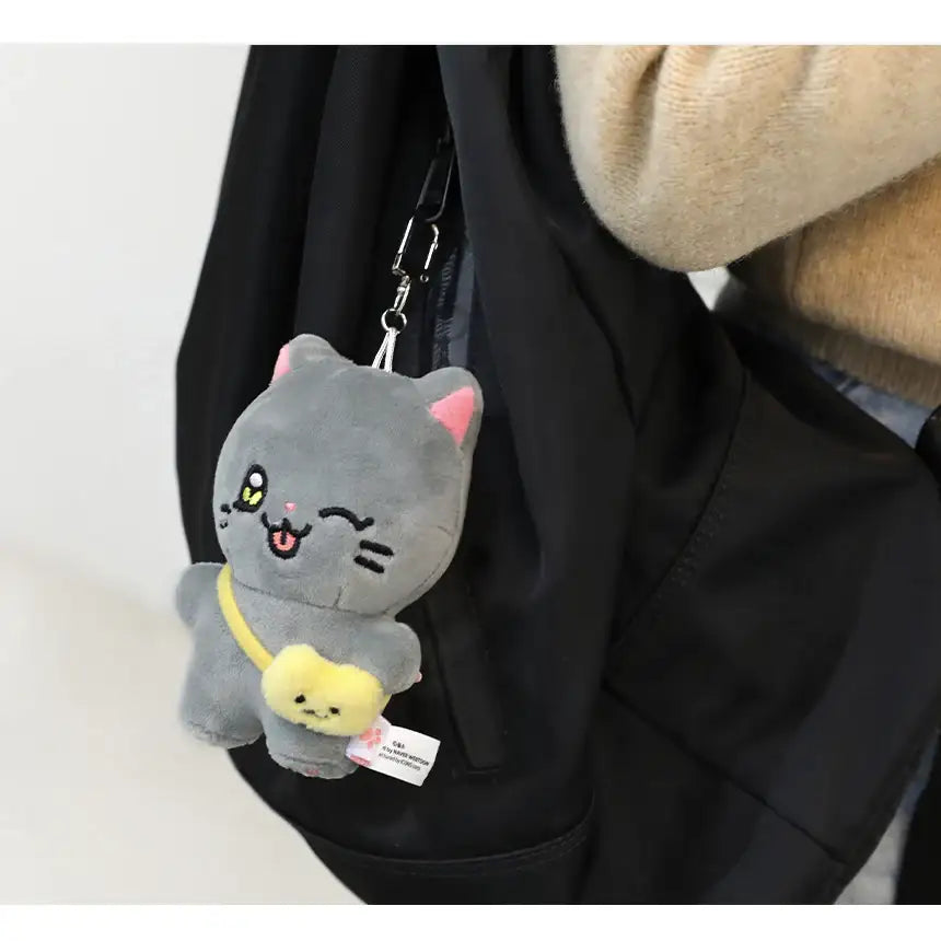 Meow Man - Mini Doll Keyring