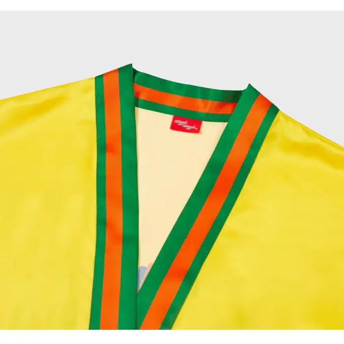 Wiggle Wiggle - Mango Bird Silky Robe - Wiggle Wiggle - Robe - Harumio