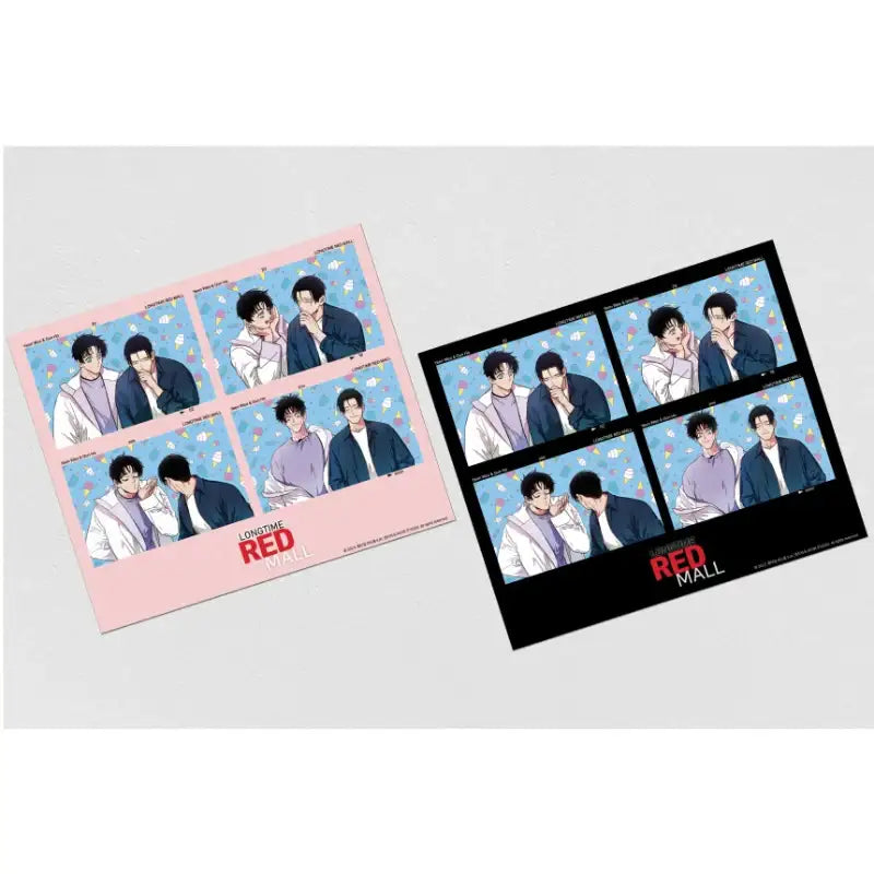 Longtime Red Mall - Four Cut Photo - Official W - Photos - Harumio