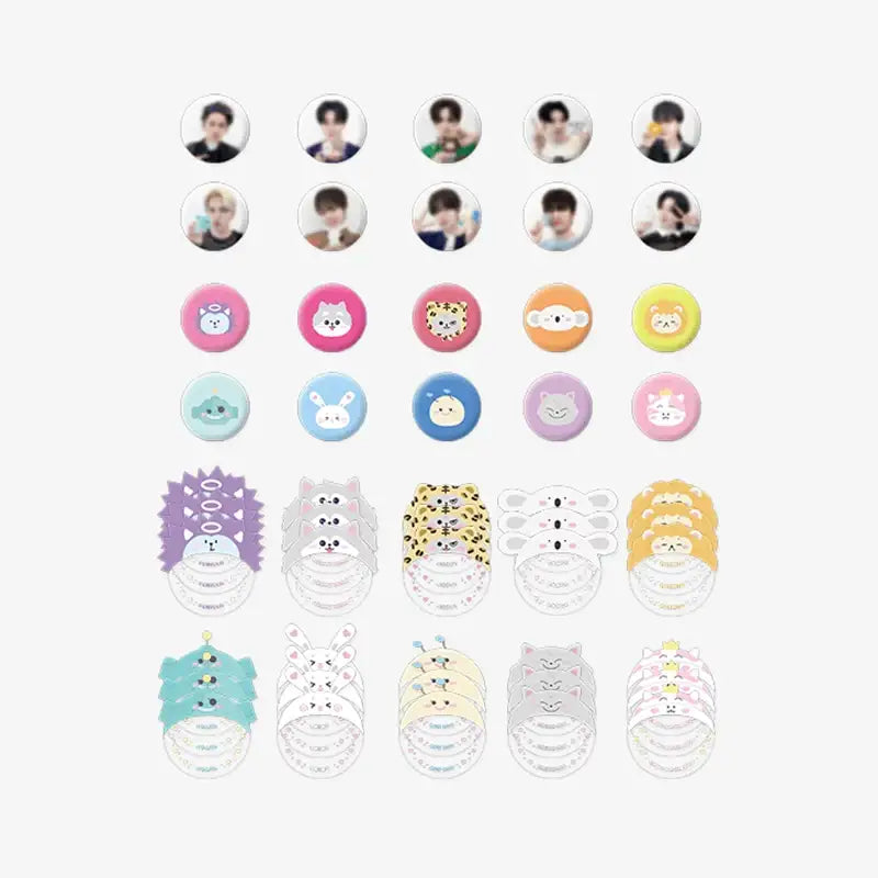 TREASURE - Funny Treasure - Can Badge & PVC Cover Set - TREASURE - Badge - Harumio