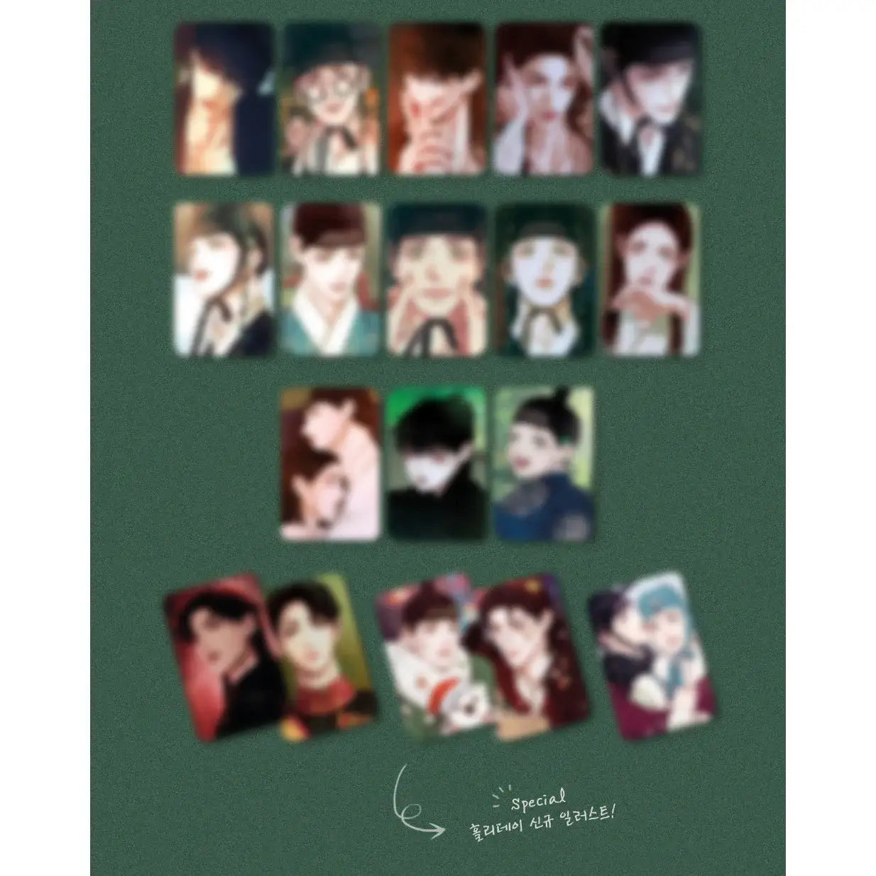 Gwiyagok - Collection Photo Card Set - Lezhin Comics - Photocard - Harumio