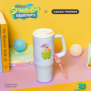 SpongeBob x Kakao Friends - Tumbler Little Apeach & Baby Chunsik