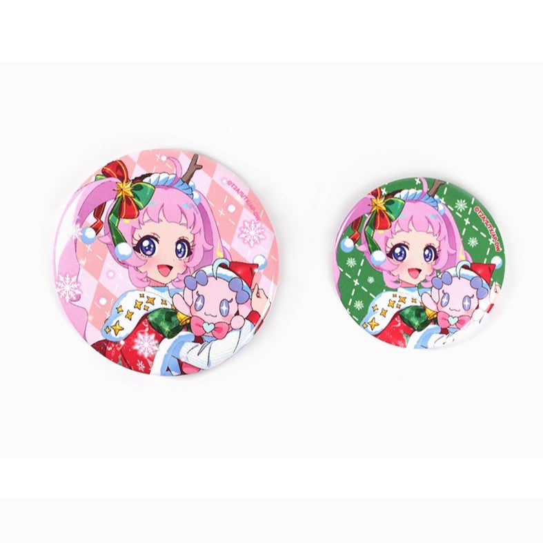 Himitsu no Aipri - Christmas Can Badge Set