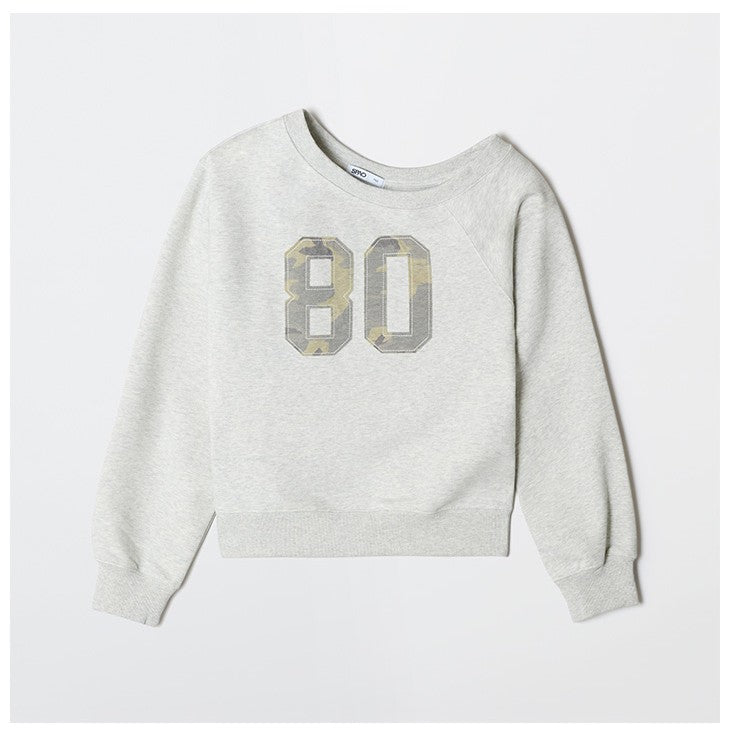 SPAO - Camo Patch Sweatshirt