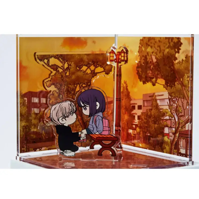 Operation: True Love - Acrylic Room Diorama - Webtoon Friends - Acrylic Stand - Harumio
