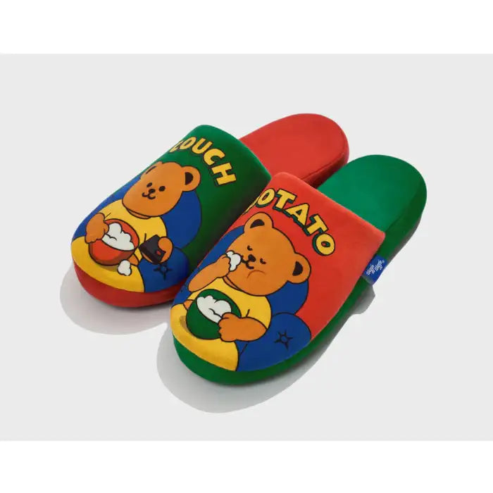 Wiggle Wiggle - Couch Potato Home Slippers - Wiggle Wiggle - Slippers - Harumio