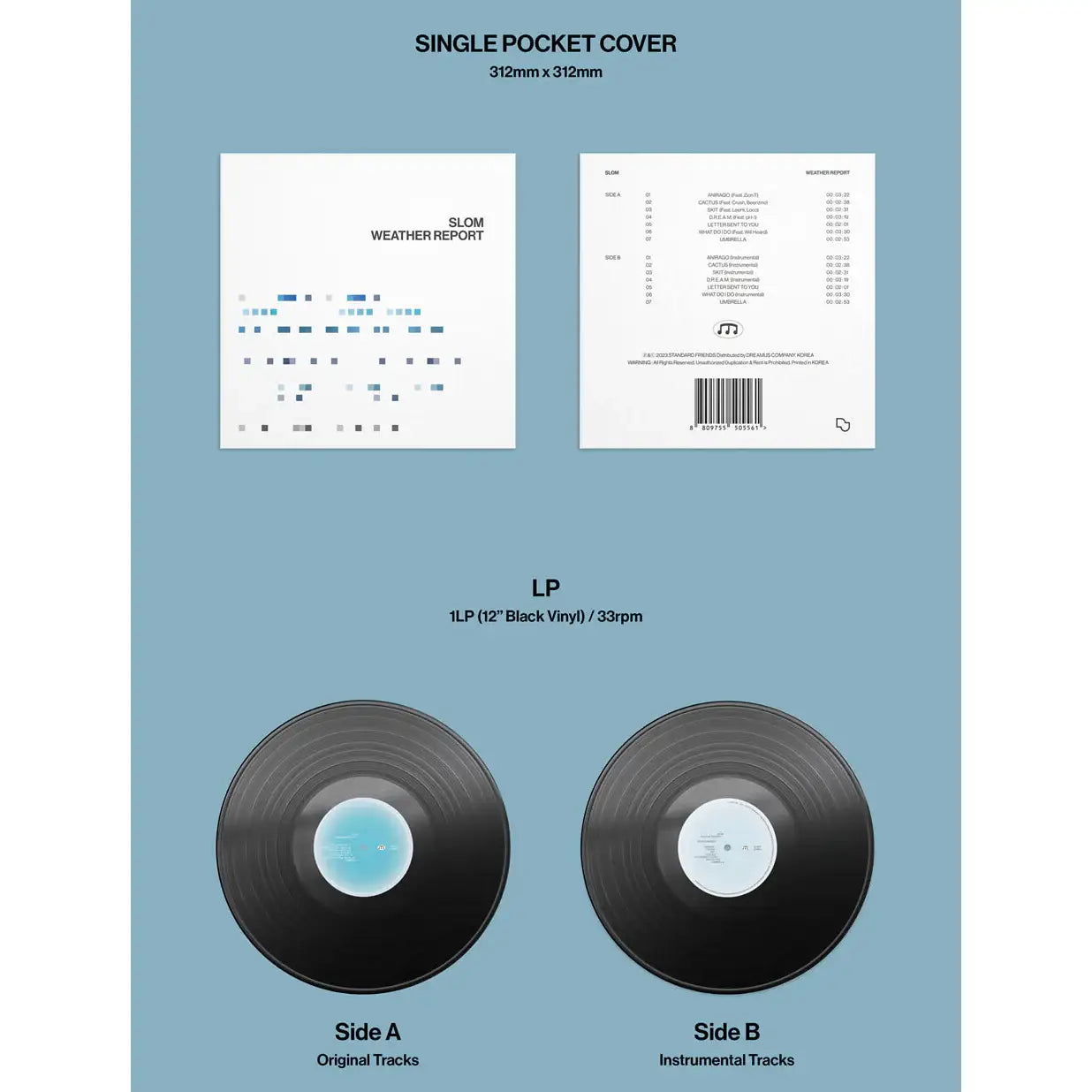 Slom - Weather Report (LP) – Harumio