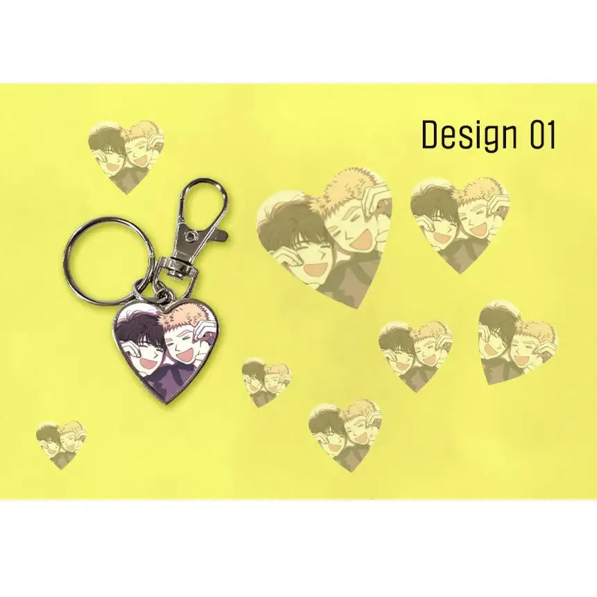 Kim Gong-Lyong Exhibition - Epoxy Metal Keyring - BeOn Annex - metal keyring - Harumio