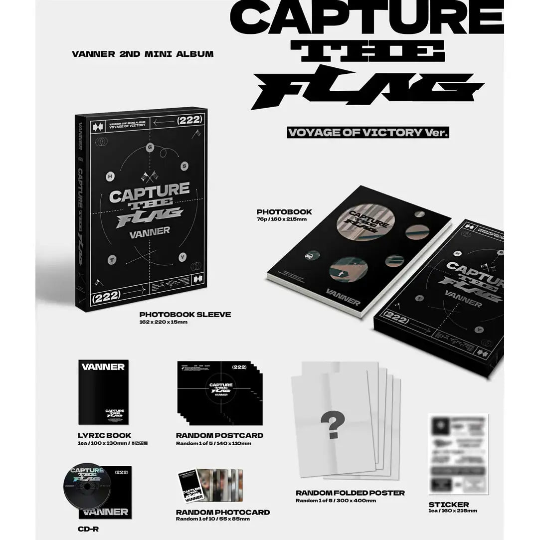 VANNER - Capture the Flag : 2nd Mini Album - VANNER - Album - Harumio