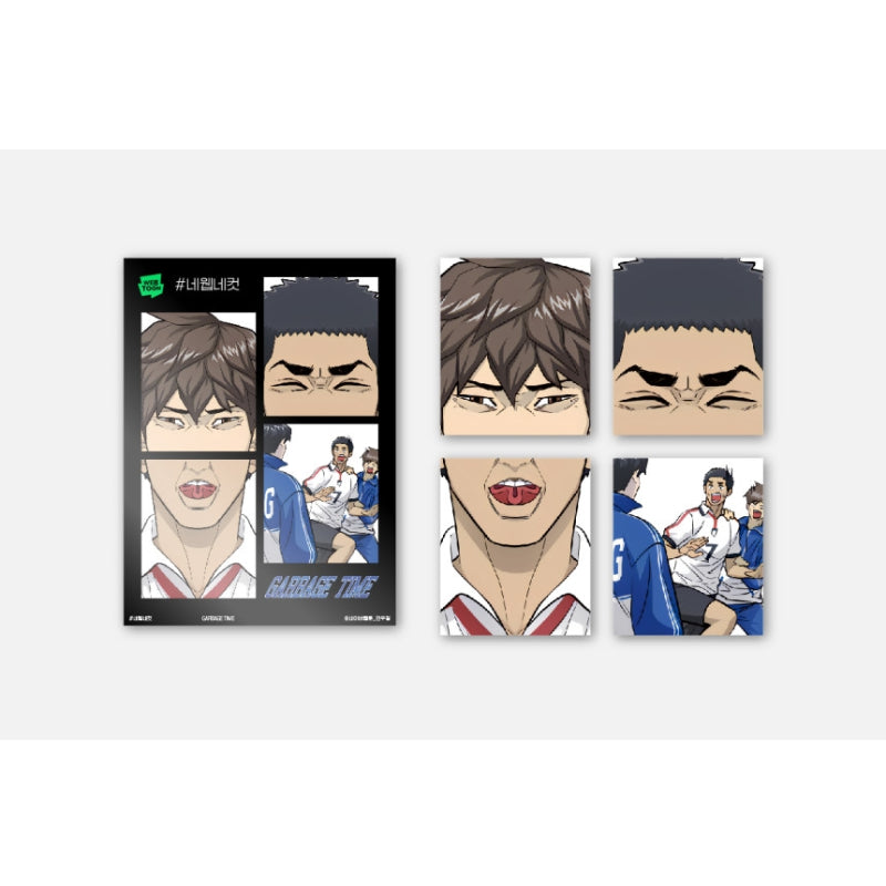 Webtoon Friends - 4 Web 4 Cut Photo Set