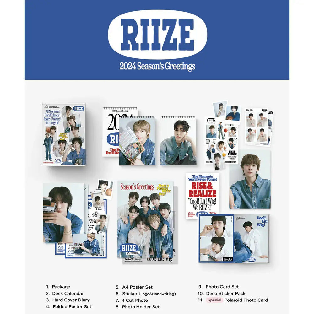 RIIZE - 2024 Season's Greetings - RIIZE - Merchandise - Harumio