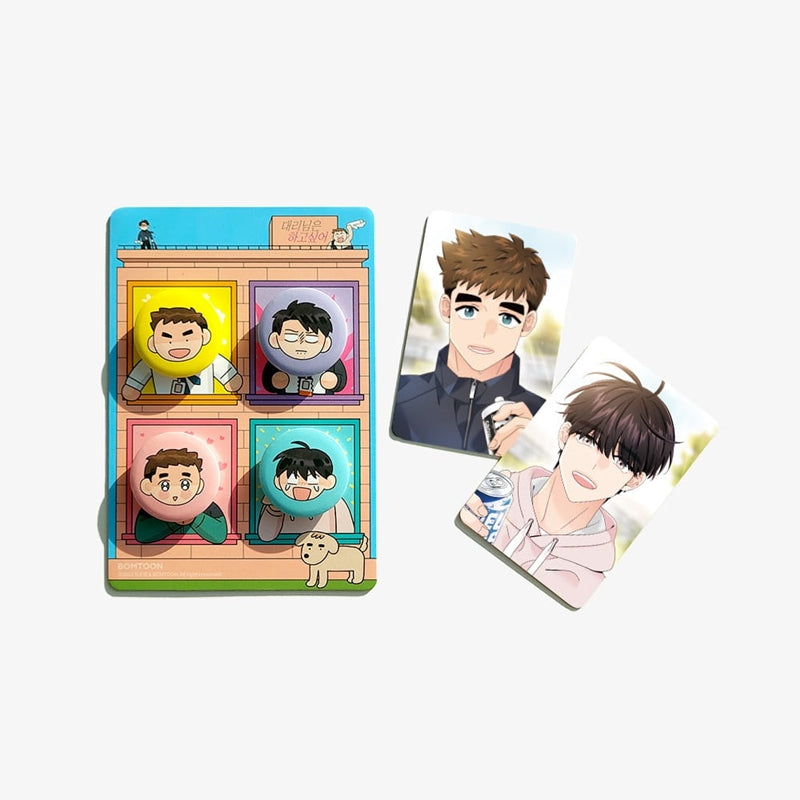 Flirting 9 to 6 - Magnet Set - Lezhin - Magnets - Harumio