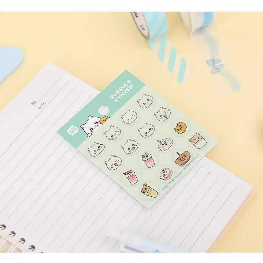 Meow Man - Epoxy Bubble Stickers - Webtoon Friends - Home & Living, Accessories - Harumio