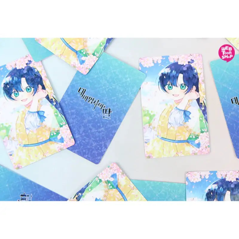 Daughter of the Archmage - Photo Card + Pin Button Set - Webtoon Shop - Photo Card - Harumio