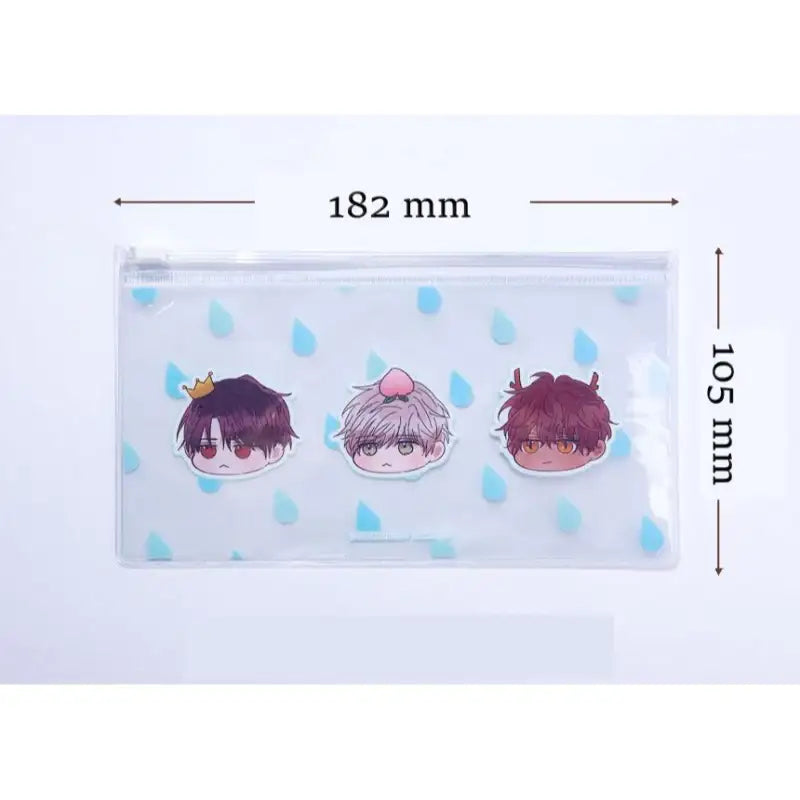 Where the Dragon's Rain Falls - Transparent Pouch - D&C WEBTOON Biz - Stationery - Harumio