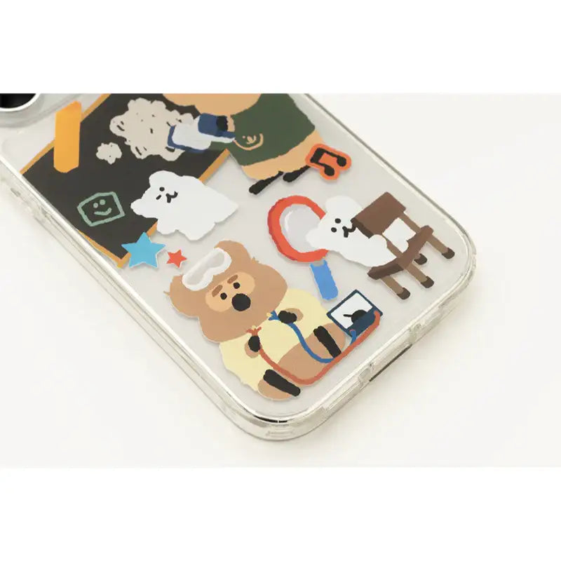 Dinotaeng - Quokka in School iPhone Case - Dinotaeng - iPhone Hard Cases - Harumio
