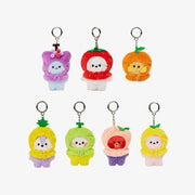 BTS - BT21 - 23 Mini Minini Fruit Theme Keyring - BTS - Keyring - Harumio