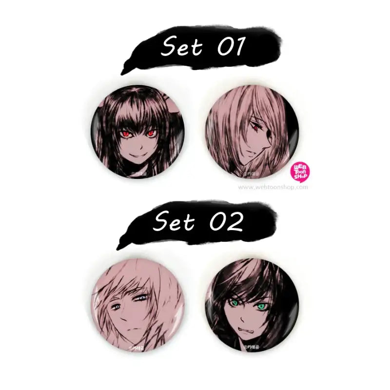 Kubera - Pin Button - Webtoon Shop - Badges - Harumio