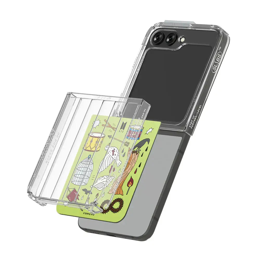 SLBS - BTS Music Theme ON Flip Suit Card Case Set - SLBS - Home & Living, Accessories - Harumio