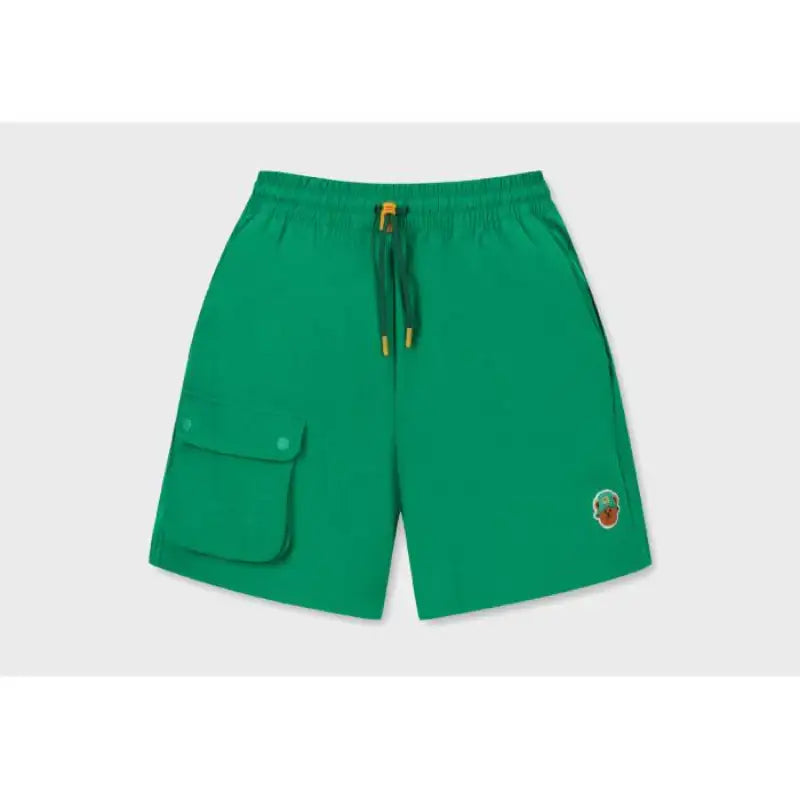 Wiggle Wiggle X Golden Bear - Nylon Woven Shorts - Wiggle Wiggle - Pants - Harumio