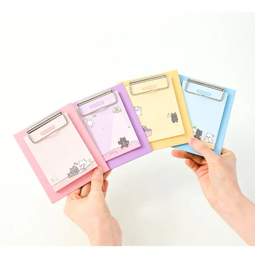Meow Man - Mini Clipboard - Webtoon Friends - Home & Living, Accessories - Harumio