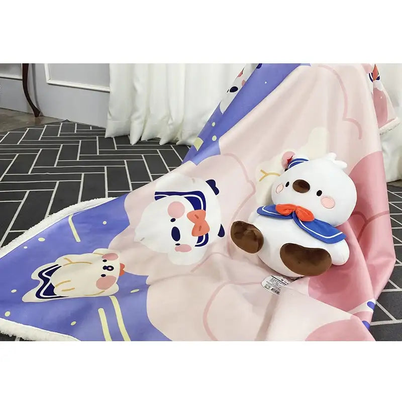 Pinu - Large Knee Blanket - Soone Content - Blankets - Harumio