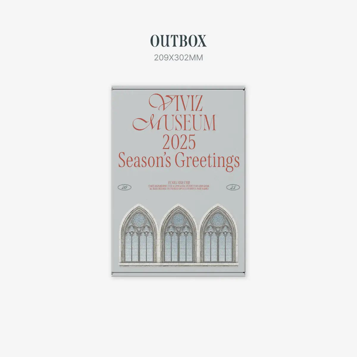 VIVIZ - 2025 Season's Greetings (MUSEUM) - Big Planet Made Entertainment - Merchandise - Harumio