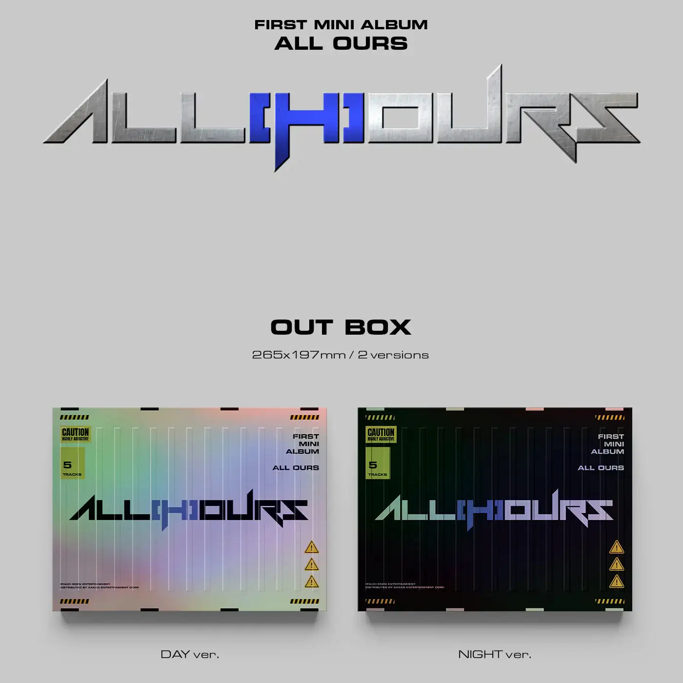ALL(H)OURS - All Ours : 1st Mini Album - Eden Entertainment - Album - Harumio