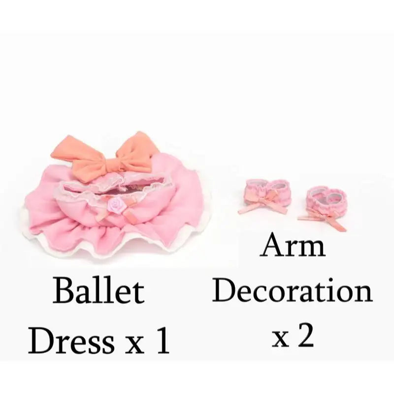 Little Rabbit And The Big Bad Leopard - Vivi Plush Doll Ballet Costume - Soone Content - Doll Costume - Harumio