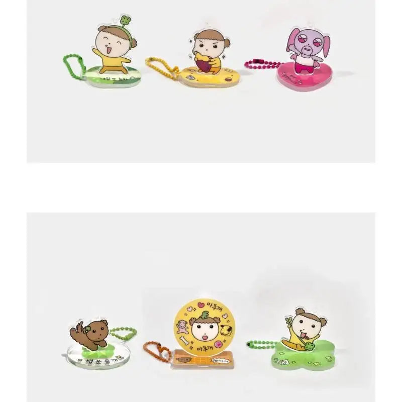 Maru Is a Puppy - Maru Acrylic Keyring Stand (Random) - Webtoon Friends - Keyring - Harumio