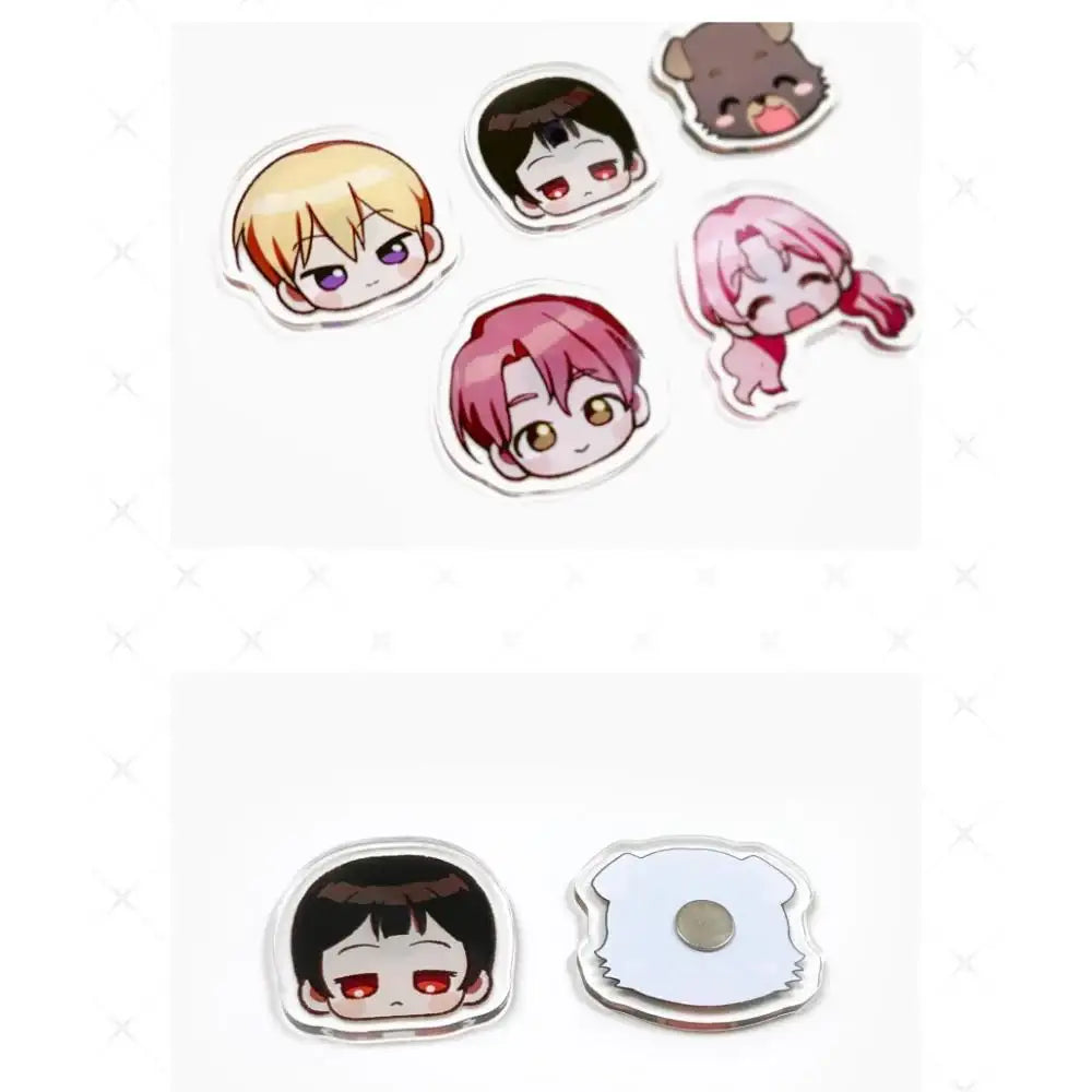 Being Loved for the First Time - Acrylic Magnet Set - Daon Webtoon Store - Magnet - Harumio