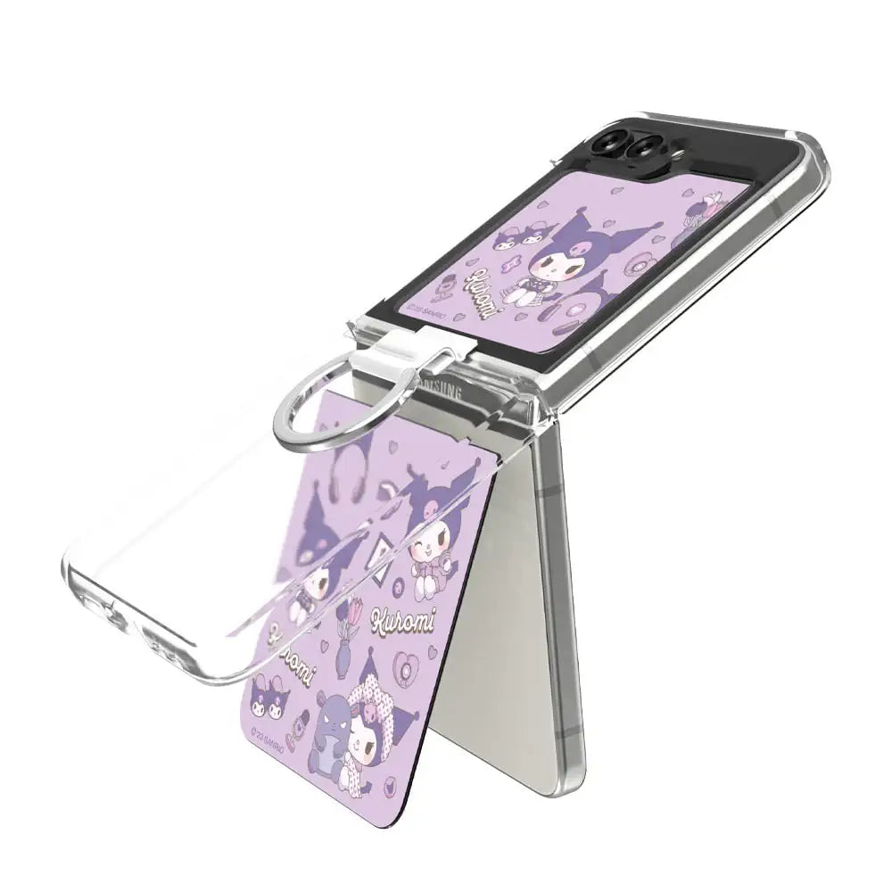 SLBS - Kuromi Ring Suit Case (Galaxy Z Flip5) - SLBS - Home & Living, Accessories - Harumio