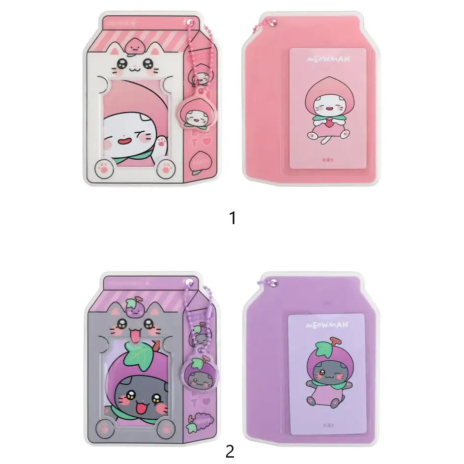 Meow Man - PVC Photo Card Holder - Webtoon Friends - Home & Living, Accessories - Harumio