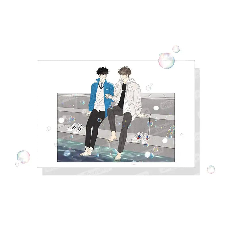 Serious Joke - Juicy Youth Postcard Set - Webtoon Shop - Postcards - Harumio