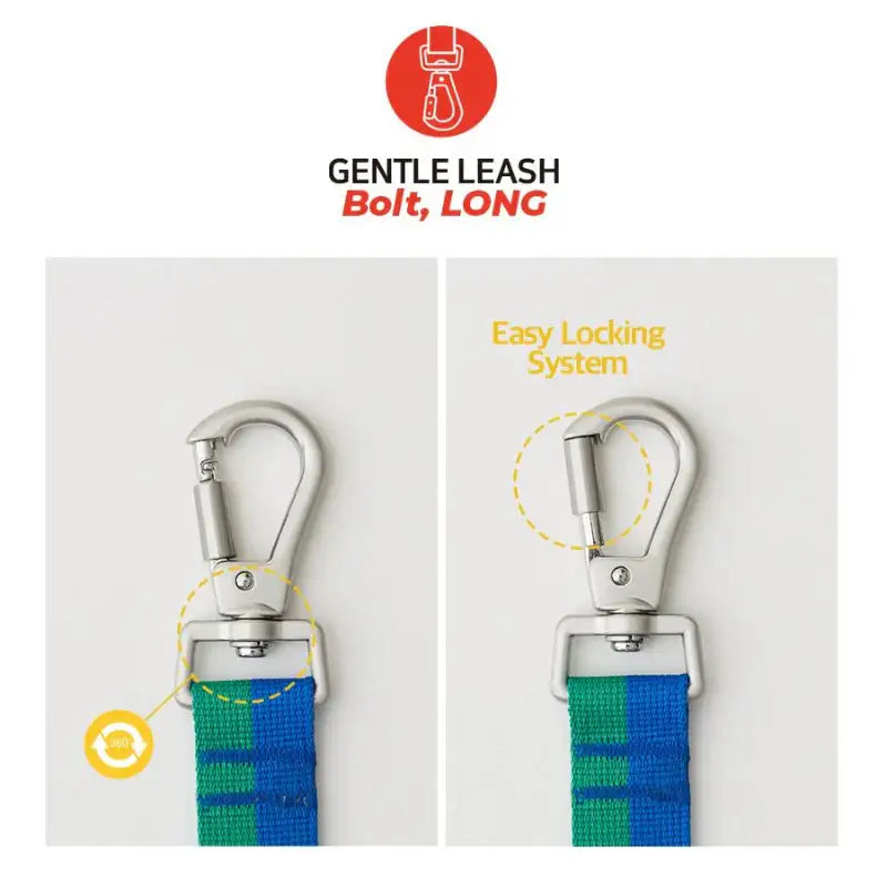 DOD X iCANDOR - Gentle Leash Bolt, Long_DOD - iCANDOR - Pet Leash - Harumio