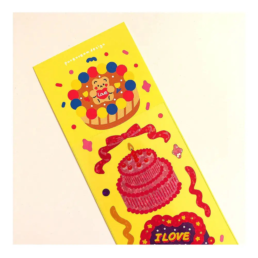 Pureureum Design - The Cake I Want to Receive Part 2 Hologram Sticker - Pureureum Design - Home & Living, Accessories - Harumio